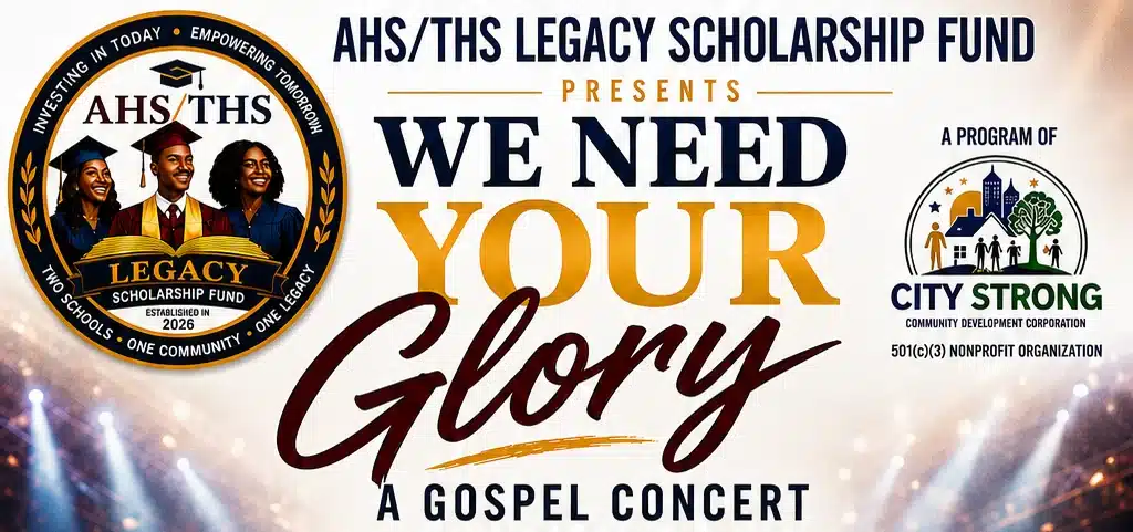 We Need Your Glory: A Gospel Concert 13 Bethune Cookman Concert Banner