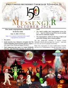 October 2026 Messenger Cover